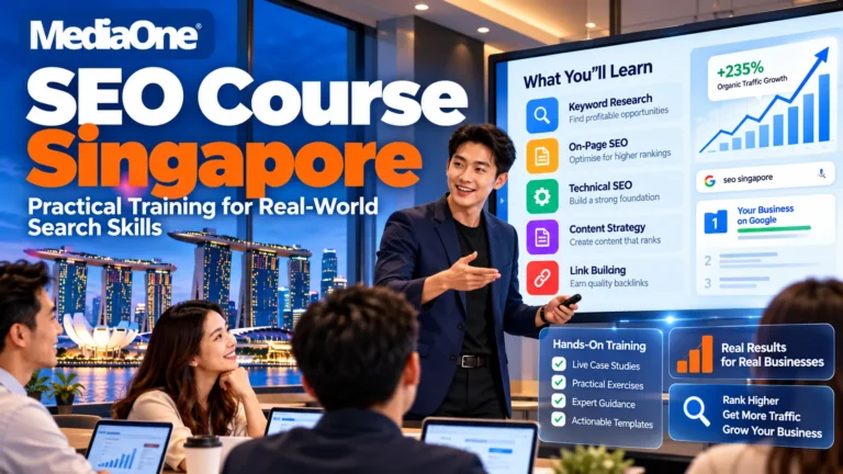 SEO Courses in Singapore by MediaOne