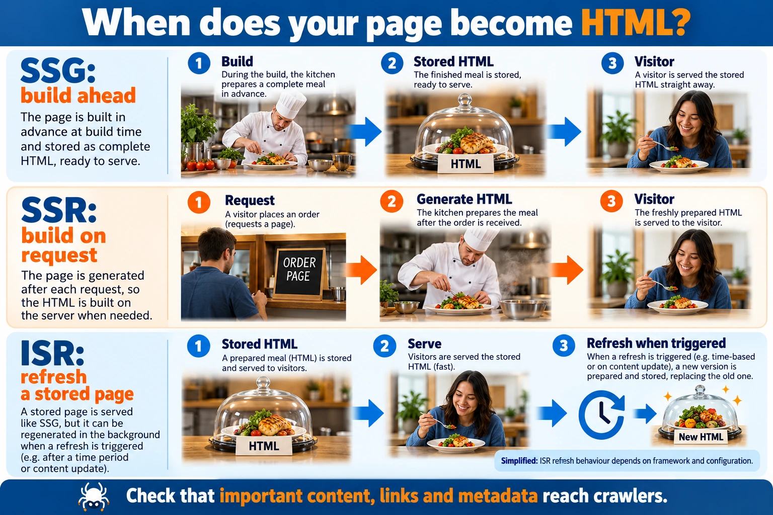 Best CMS for SEO in 2026: How to Choose the Right Platform for Search Performance 3 SSG-SSR-and-ISR-Rendering-Explained