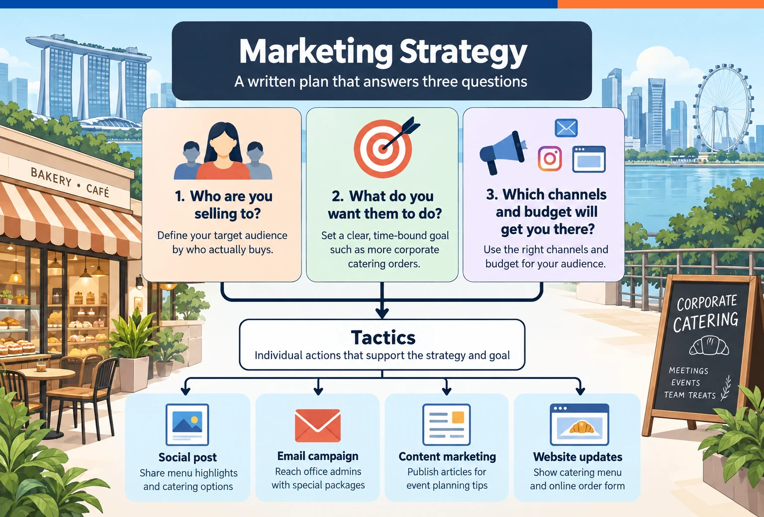 Marketing Strategies: A Practical Guide for Singapore Businesses in 2026 1 Three Questions a Marketing Strategy Must Answer