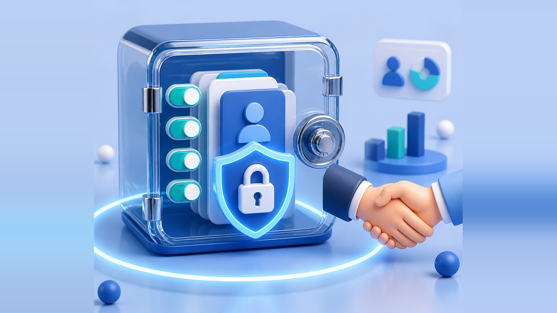 AI Marketing Strategy: Build Your Competitive Edge in 2026–27 3 AI marketing strategy with secure customer data and privacy