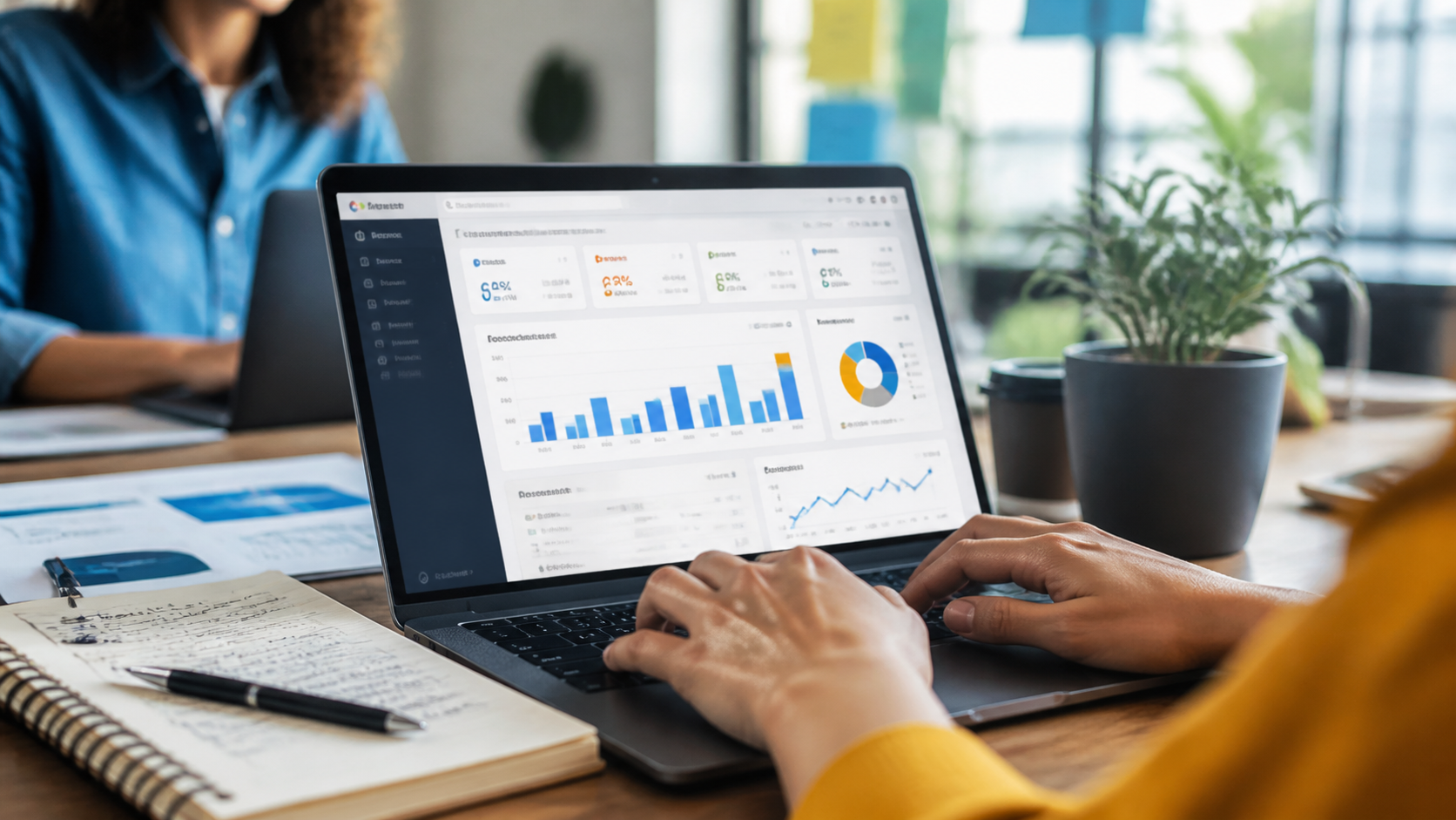 Bounce Rate: What It Means, Why It Matters, and How to Lower It 2 Bounce rate analysis using a website analytics dashboard