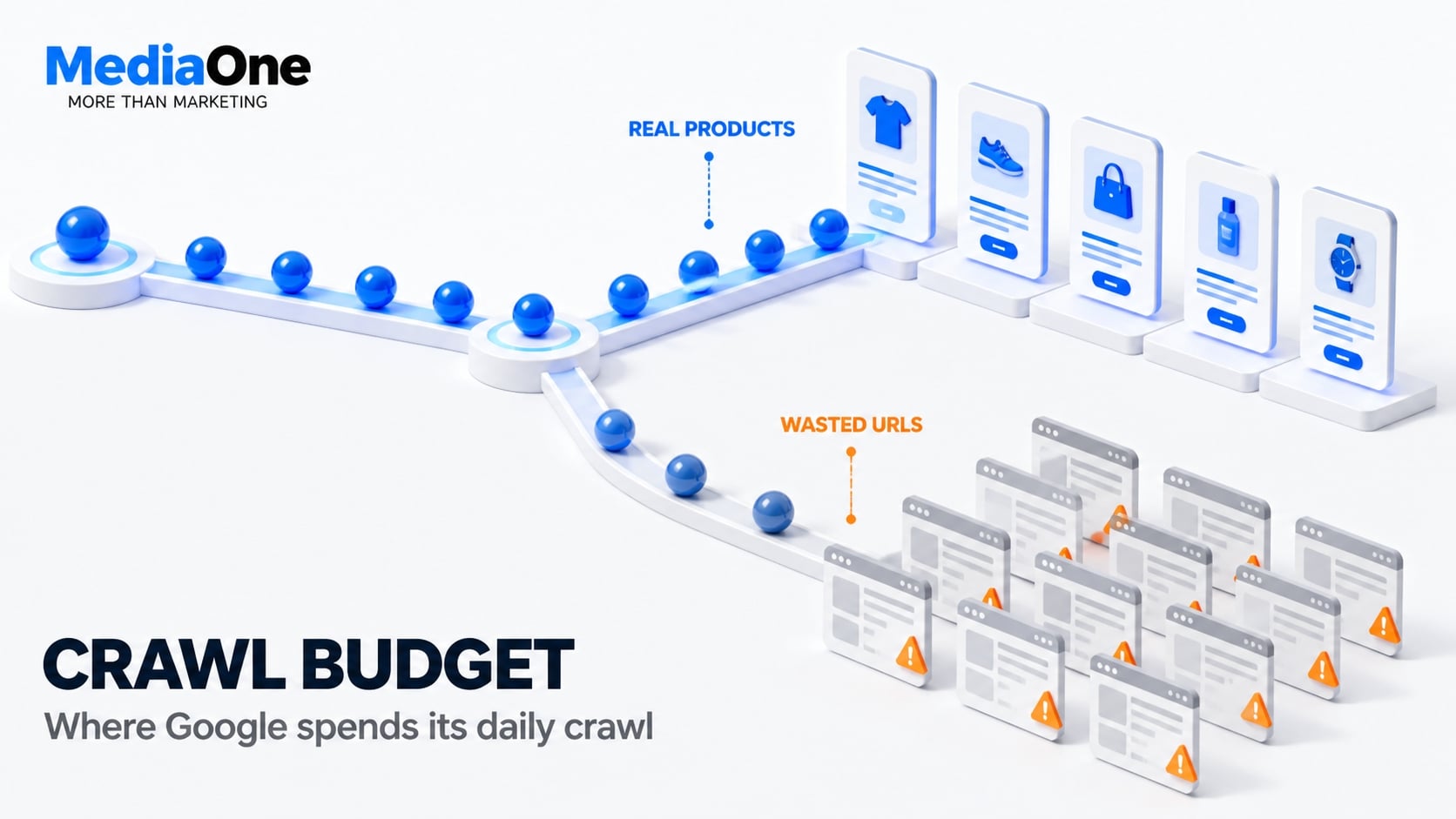 Technical SEO for Ecommerce: A Revenue-First Guide to Crawlability, Indexation and Speed 1 crawl budget where google spends its daily crawl technical seo for ecommerce