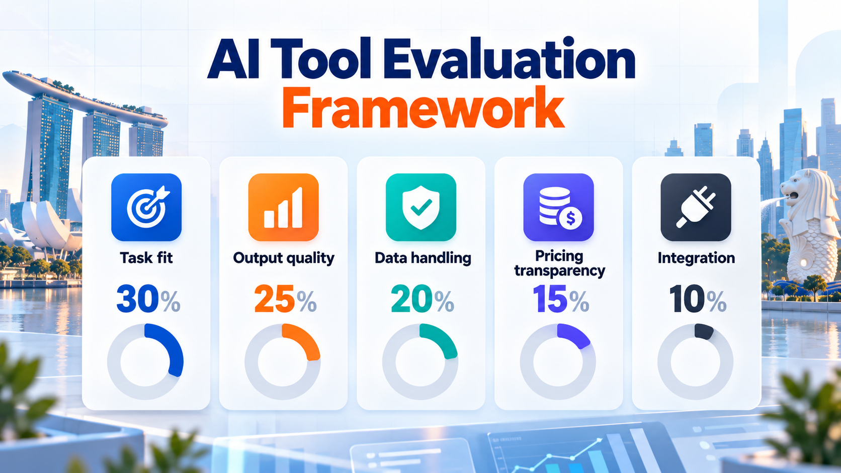 Generative AI Tools in 2026: Which Ones Are Worth Your Time and Money, and Which Are Not 2 Generative AI tools evaluation framework comparing task fit, output quality, data handling, pricing transparency and integration