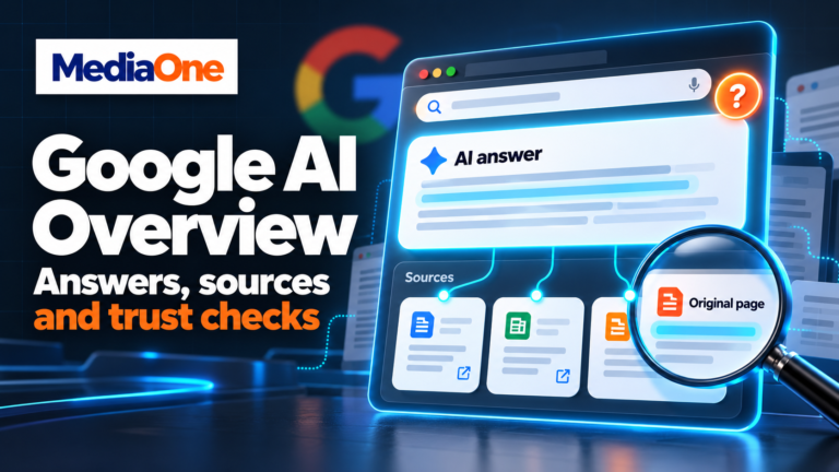 Google AI Overview with links to supporting sources