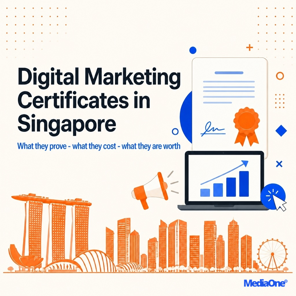 Digital Marketing Certificate in Singapore (2026): What It Is, What It Costs and Whether It Pays Off 5 mediaone digital marketing certificates in singapore