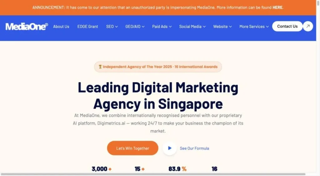 9 Best SEO Agencies in Singapore Compared: Pricing, Services and Transparency 1 9 Best SEO Agencies in Singapore Compared: Pricing, Services and Transparency 1