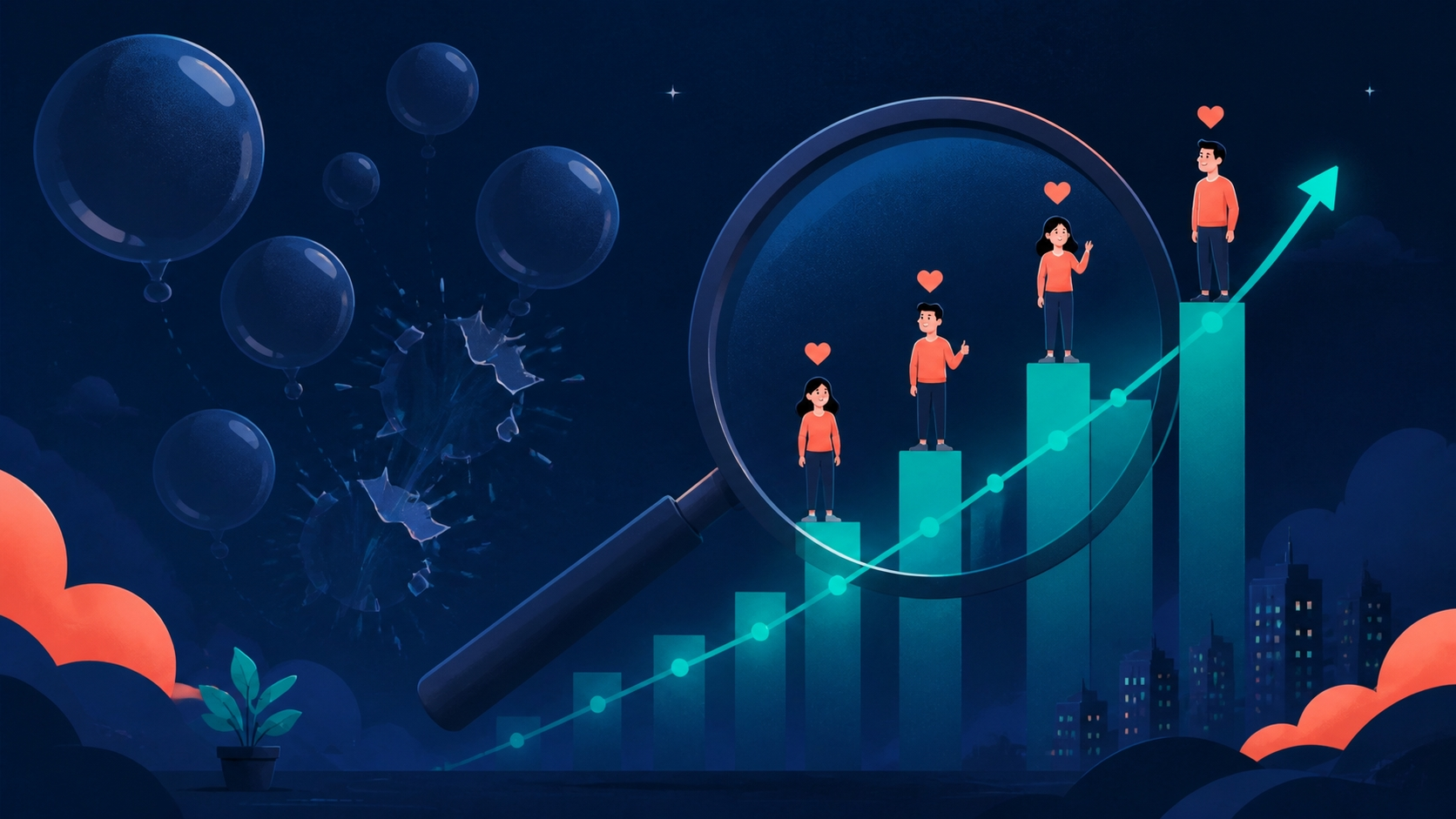 Startup Marketing: The Essential Strategies That Actually Drive Early Growth 3 Startup marketing focused on customer retention and sustainable growth