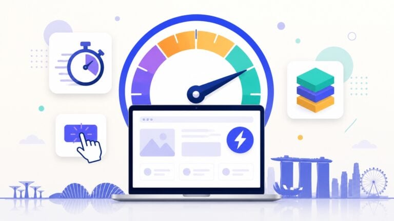 Website page speed optimisation and performance measurement in Singapore